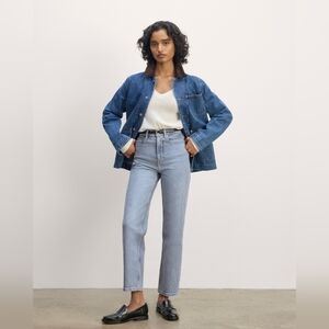 Everlane Way High Jean - Salt Water - Size 30